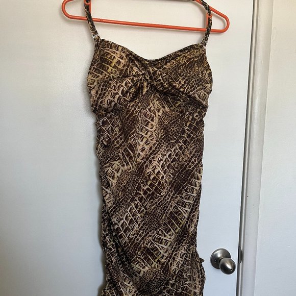 Swimsuits 4 All snakeskin one piece swimsuit - Picture 1 of 5